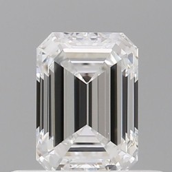 Diament szlif szmaragdowy, 0.5ct, VS1, D, GIA 6515812630
