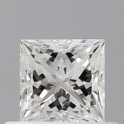 Diament szlif princess, 0.53ct, VS2, F, GIA 6531250145