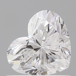 Diament serce, 0.52ct, VS2, D, GIA 6531256762