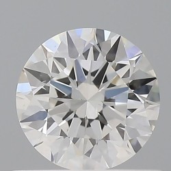 Diament szlif okrągły, 0.55ct, VS2, F, GIA 6531333480