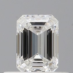 Diament szlif szmaragdowy, 0.5ct, VS2, F, GIA 1533648722