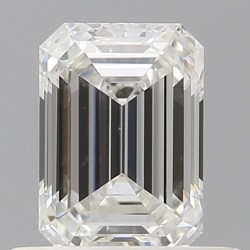 Diament szlif szmaragdowy, 0.61ct, VS2, F, GIA 1533524738