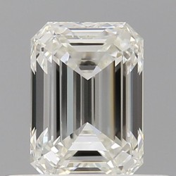 Diament szlif szmaragdowy, 0.53ct, VS1, H, GIA 7538121307