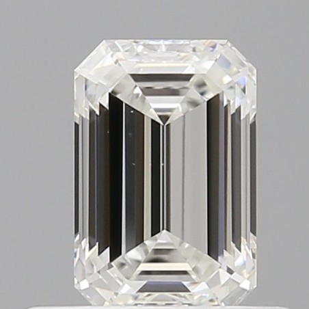 Diament szlif szmaragdowy, 0.5ct, VVS2, H, GIA 5533250928