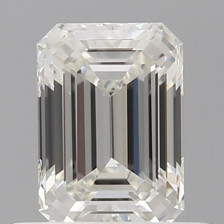 Diament szlif szmaragdowy, 0.61ct, VS2, H, GIA 2526371516