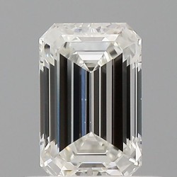 Diament szlif szmaragdowy, 0.5ct, VS2, G, GIA 1533472105