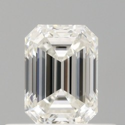 Diament szlif szmaragdowy, 0.51ct, VS2, G, GIA 6532762772