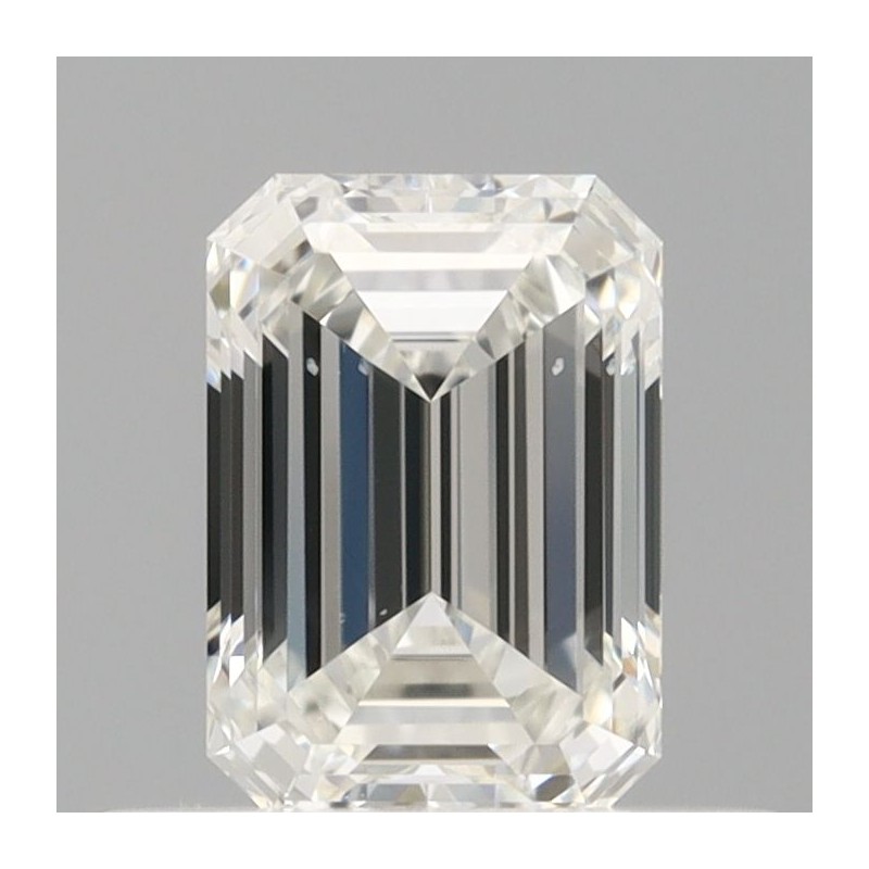 Diament szlif szmaragdowy, 0.51ct, VS2, G, GIA 6532744656