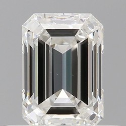 Diament szlif szmaragdowy, 0.54ct, VVS2, G, GIA 6531591013