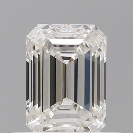 Diament szlif szmaragdowy, 0.51ct, VVS2, G, GIA 6531135271