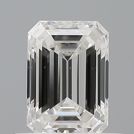 Diament szlif szmaragdowy, 0.52ct, VS2, F, GIA 6531135332
