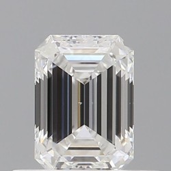 Diament szlif szmaragdowy, 0.5ct, VS2, F, GIA 2534497564