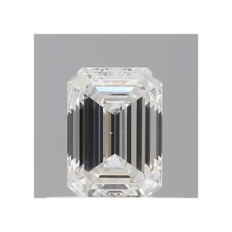 Diament szlif szmaragdowy, 0.5ct, VS2, F, GIA 2534497564