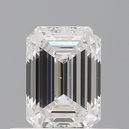 Diament szlif szmaragdowy, 0.5ct, VS2, F, GIA 2534497564