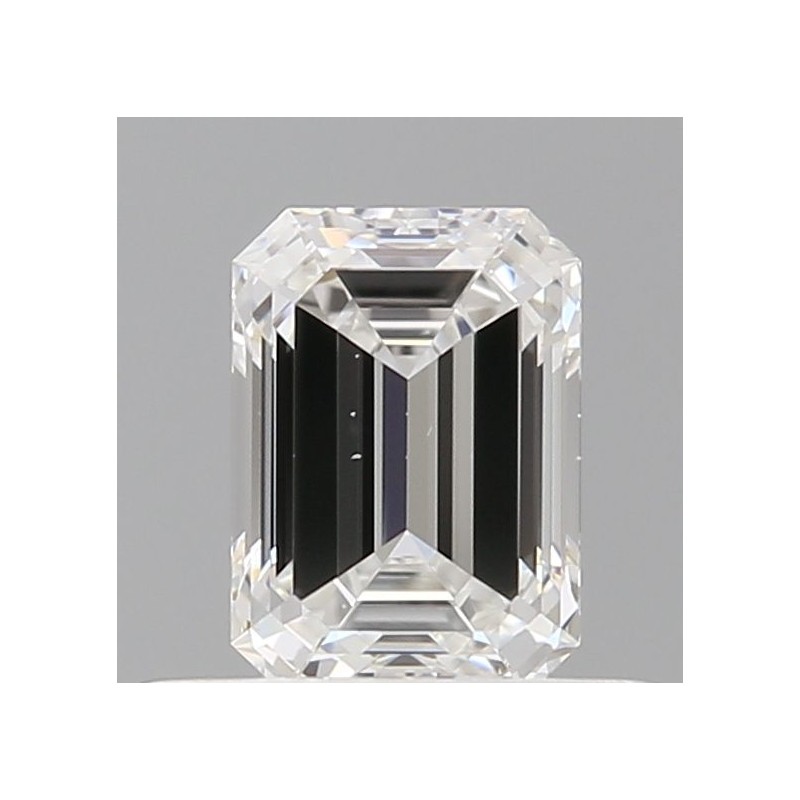 Diament szlif szmaragdowy, 0.5ct, VS2, F, GIA 2536760312