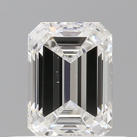 Diament szlif szmaragdowy, 0.5ct, VS2, F, GIA 2536760312