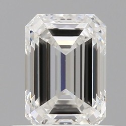 Diament szlif szmaragdowy, 0.61ct, VVS2, F, GIA 7538591569