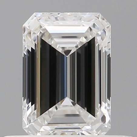 Diament szlif szmaragdowy, 0.5ct, VVS1, E, GIA 6532759406