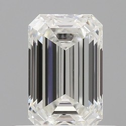 Diament szlif szmaragdowy, 0.5ct, VVS2, G, GIA 5536476941