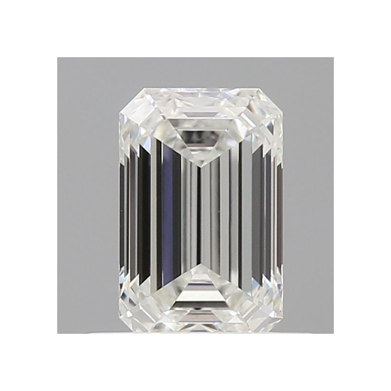 Diament szlif szmaragdowy, 0.5ct, VVS2, G, GIA 5536476941