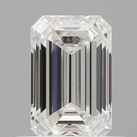 Diament szlif szmaragdowy, 0.5ct, VVS2, G, GIA 5536476941