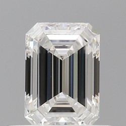 Diament szlif szmaragdowy, 0.53ct, VVS1, E, GIA 6532594098