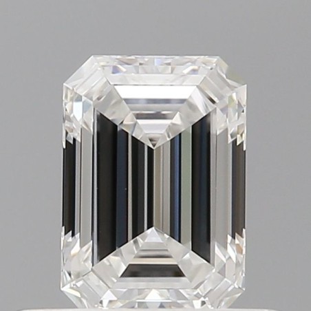 Diament szlif szmaragdowy, 0.53ct, VVS1, E, GIA 6532594098