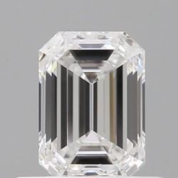 Diament szlif szmaragdowy, 0.5ct, VVS1, E, GIA 7528516880