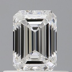 Diament szlif szmaragdowy, 0.54ct, VVS2, E, GIA 7531114038