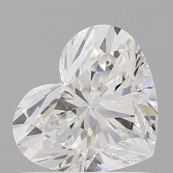 Diament serce, 0.75ct, VVS1, F, GIA 6521994258