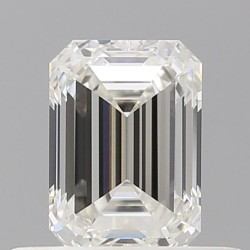 Diament szlif szmaragdowy, 0.5ct, VVS1, H, GIA 5533595909