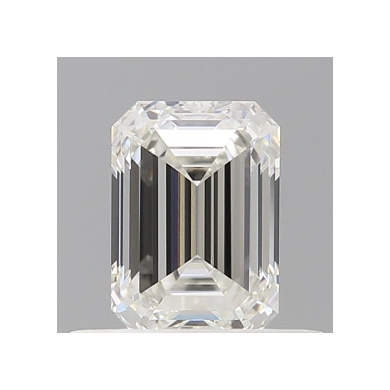 Diament szlif szmaragdowy, 0.5ct, VVS1, H, GIA 5533595909