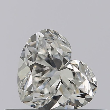 Diament serce, 0.41ct, VVS1, F, GIA 2537550449