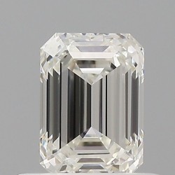 Diament szlif szmaragdowy, 0.55ct, VVS1, I, GIA 5536594641