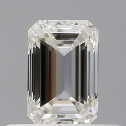 Diament szlif szmaragdowy, 0.5ct, VVS1, I, GIA 1529992612