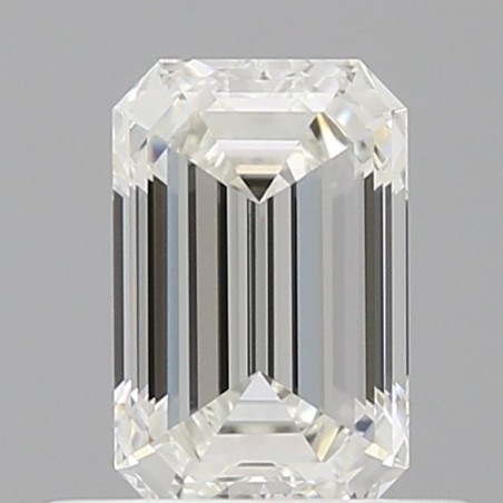 Diament szlif szmaragdowy, 0.5ct, VVS1, H, GIA 6531113736