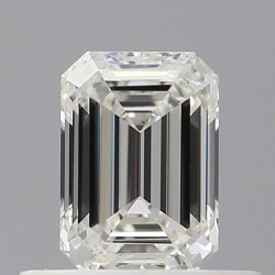 Diament szlif szmaragdowy, 0.53ct, VVS1, G, GIA 1529977547