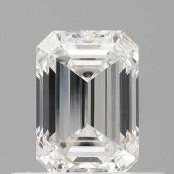 Diament szlif szmaragdowy, 0.53ct, VVS1, F, GIA 7538126836