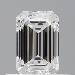 Diament szlif szmaragdowy, 0.5ct, VS1, D, GIA 2537249336