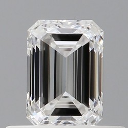 Diament szlif szmaragdowy, 0.53ct, VS1, E, GIA 2534249888