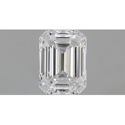 Diament szlif szmaragdowy, 0.7ct, VS2, D, GIA 6535741891