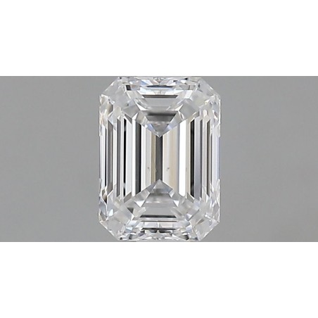 Diament szlif szmaragdowy, 0.7ct, VS2, D, GIA 6535741891
