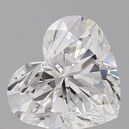 Diament serce, 0.51ct, VS2, D, GIA 6522449962