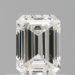 Diament szlif szmaragdowy, 0.5ct, VS1, E, GIA 6535135671
