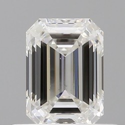 Diament szlif szmaragdowy, 0.53ct, VS1, H, GIA 2526976961