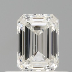 Diament szlif szmaragdowy, 0.5ct, VS1, G, GIA 7531246218