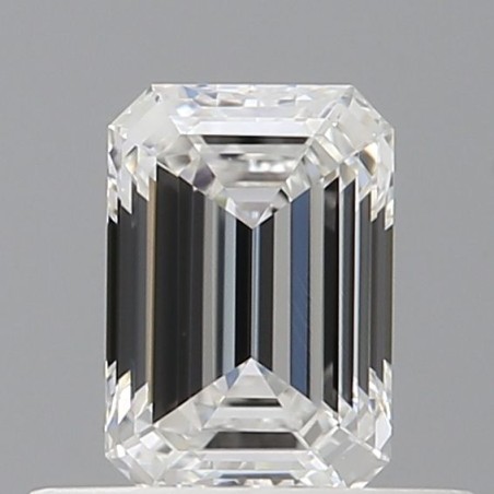 Diament szlif szmaragdowy, 0.5ct, VVS1, F, GIA 5533636109