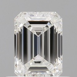 Diament szlif szmaragdowy, 0.5ct, VVS1, G, GIA 2526990917