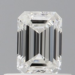 Diament szlif szmaragdowy, 0.54ct, VVS1, F, GIA 6531480458
