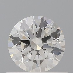Diament szlif okrągły, 0.46ct, SI1, H, GIA 2537248656
